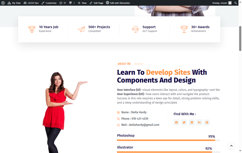 Project Screenshot 5 of design elements