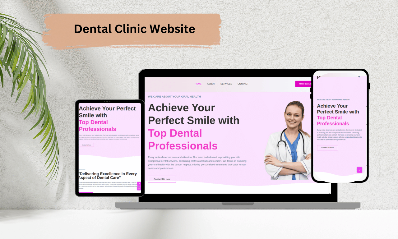 Dental Clinic Website
