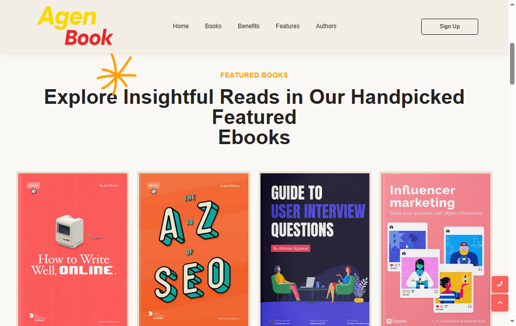 Project Screenshot 6 of the book categorization and filtering options