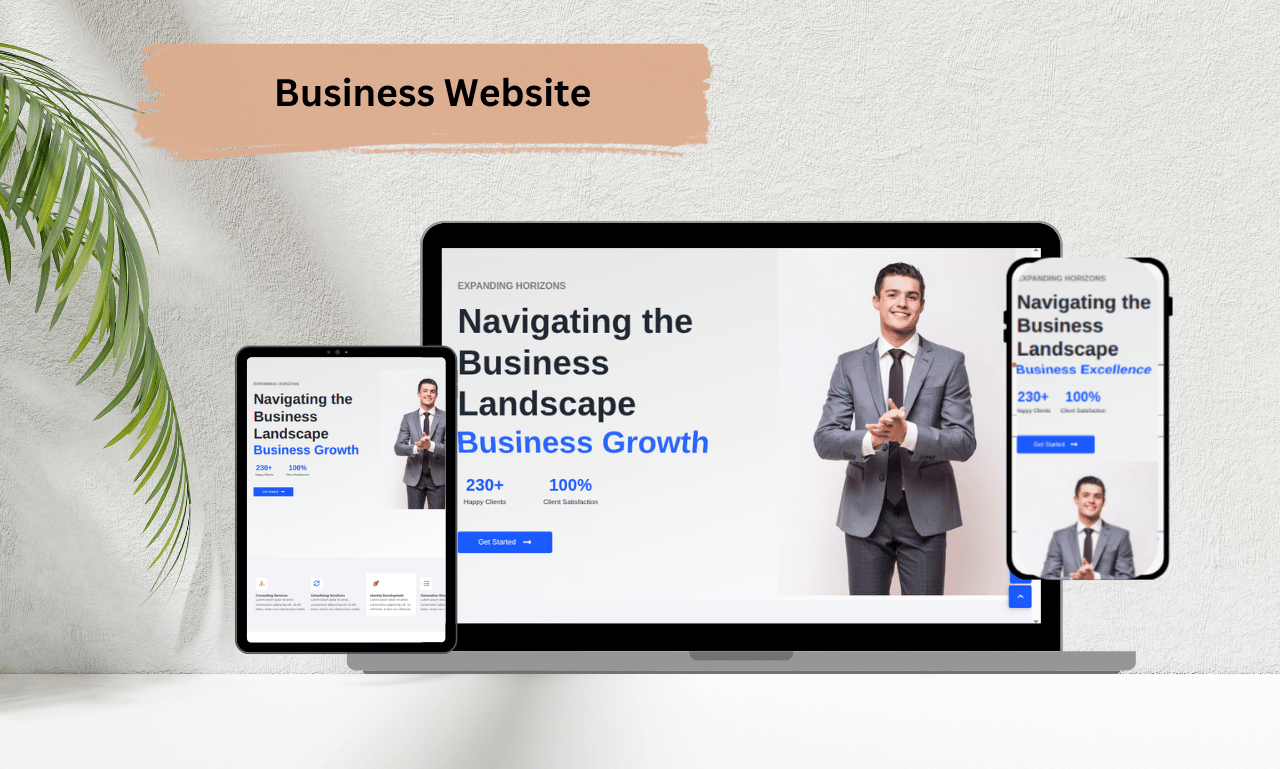 business website